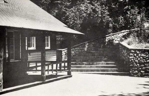 Camp Miniwanca - Old Postcard View (newer photo)